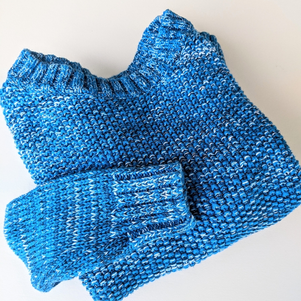 GAP Spacedye Blue Sweater XS